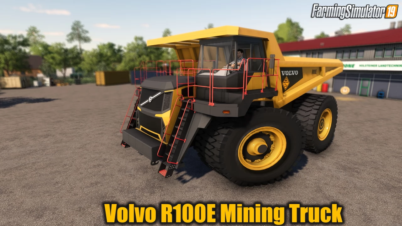 Volvo R100E Mining Truck v2.0 for FS19