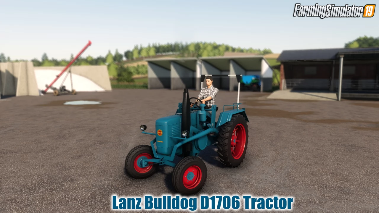 Lanz Bulldog D1706 Tractor v1.0 by ls_oldtimer for FS19