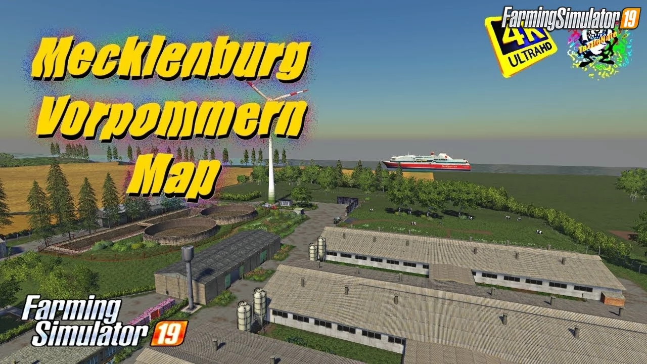 Mecklenburg Vorpommern Map v1.2 for FS19