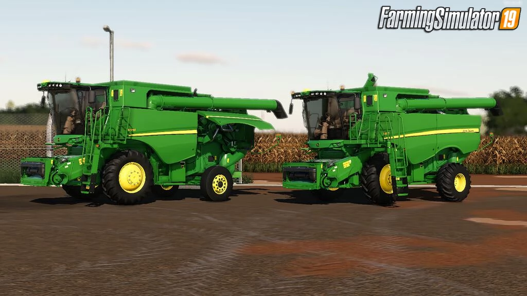 John Deere S550 Combine v1.0 for FS19