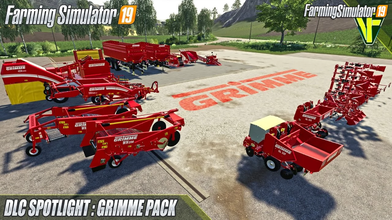 Grimme Pack DLC v1.0 by Peppe978 for FS19