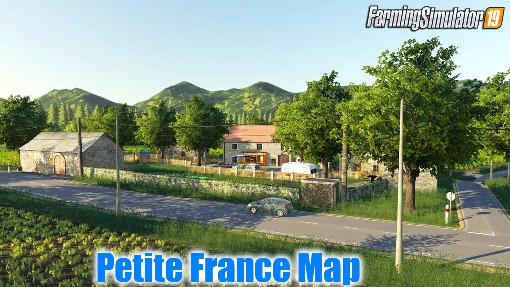Petite France Map v1.1 for FS19