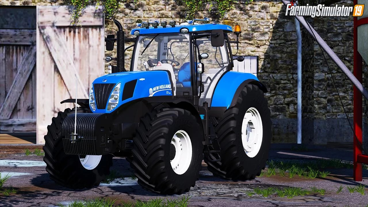 New Holland T7 AC Series Tractor v1.3 for FS19