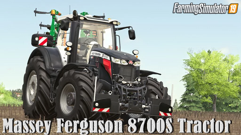 Massey Ferguson 8700S Tractor v1.2.2 for FS19