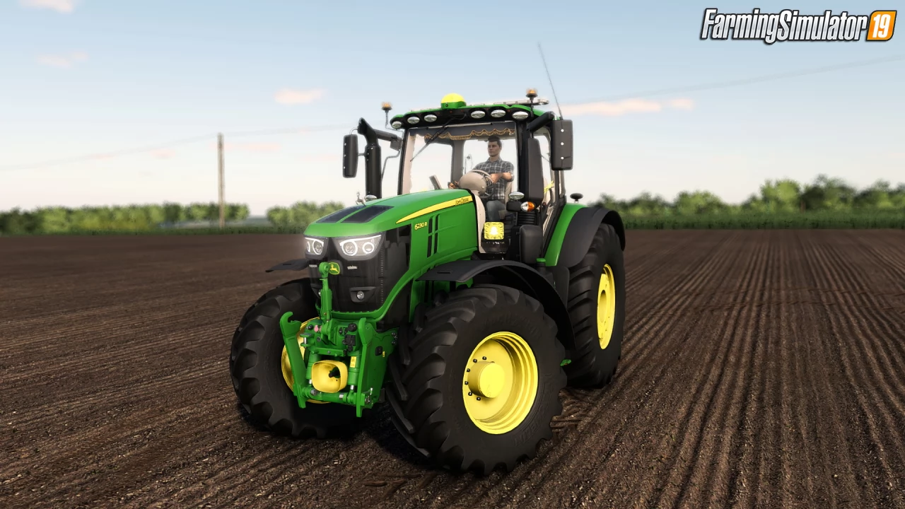 John Deere 6R Tractor v1.0 Edit by Toten FS-Team for FS19