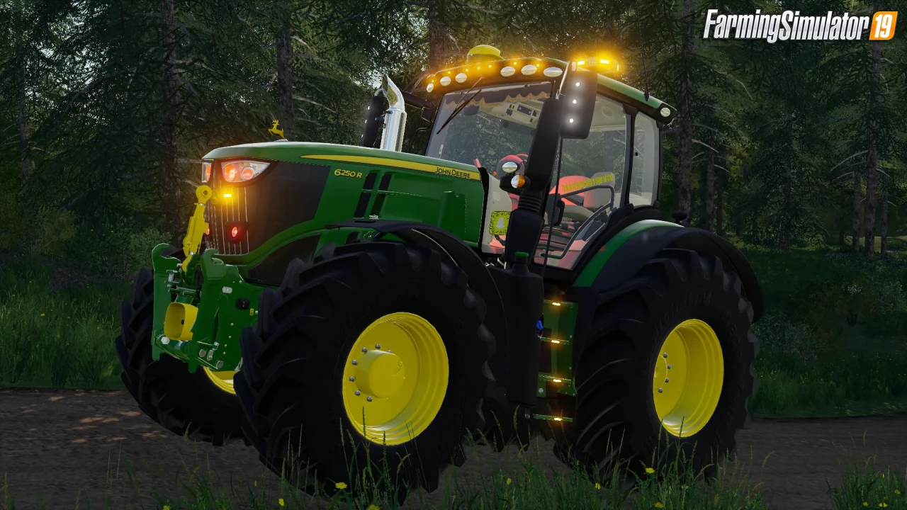 John Deere 6R Tractor by Toten FS-Team for FS19