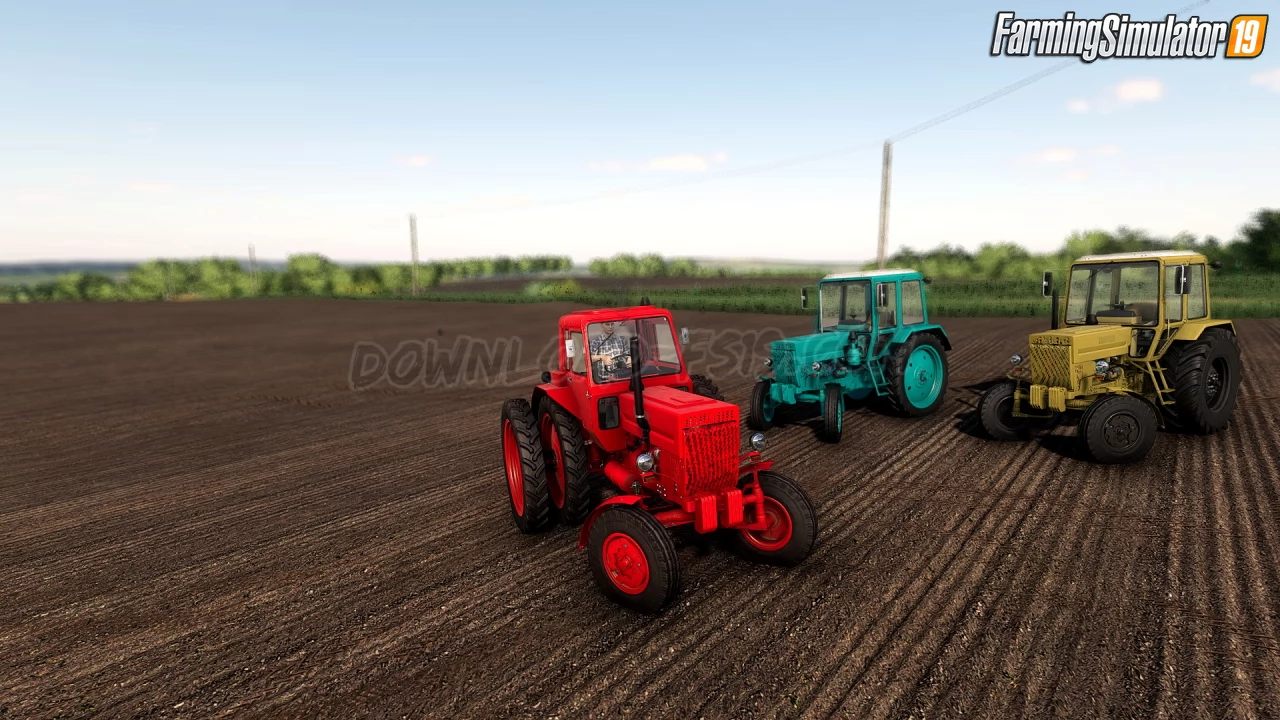 Belarus 2WD Pack Tractors for FS19