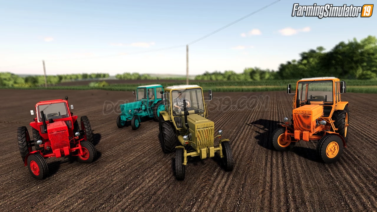 Belarus 2WD Pack Tractors v4.0 for FS19