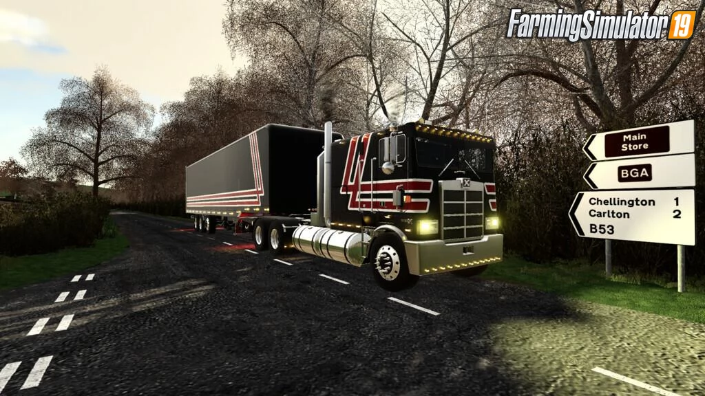 TLX 9000 Semi Truck for FS19