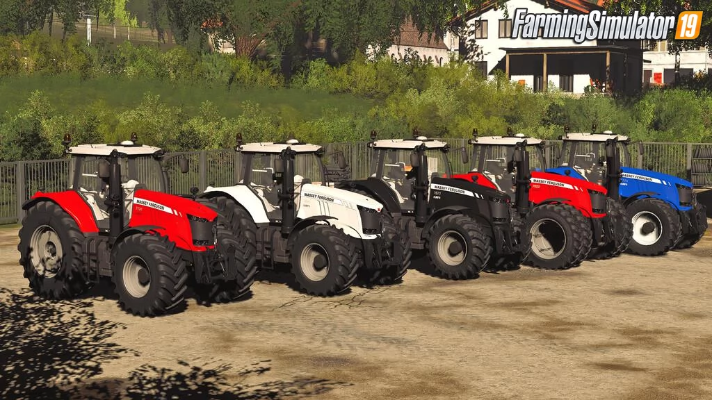 Massey Ferguson 7X00 Series Tractor v1.0 for FS19