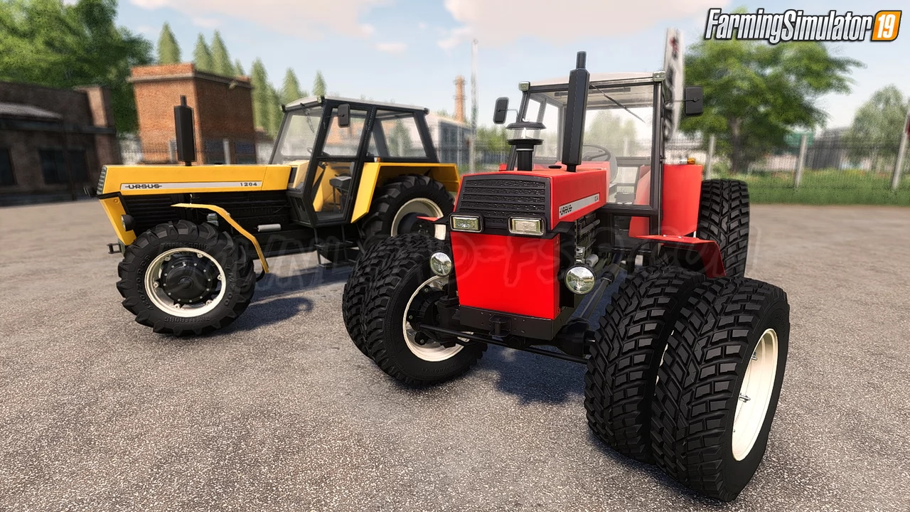 URSUS 1204-1614 Pack Tractors v2.1 for FS19