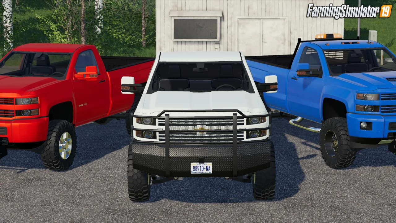 Chevy Silverado 2500 Lifted 2017 v1.0 for FS19