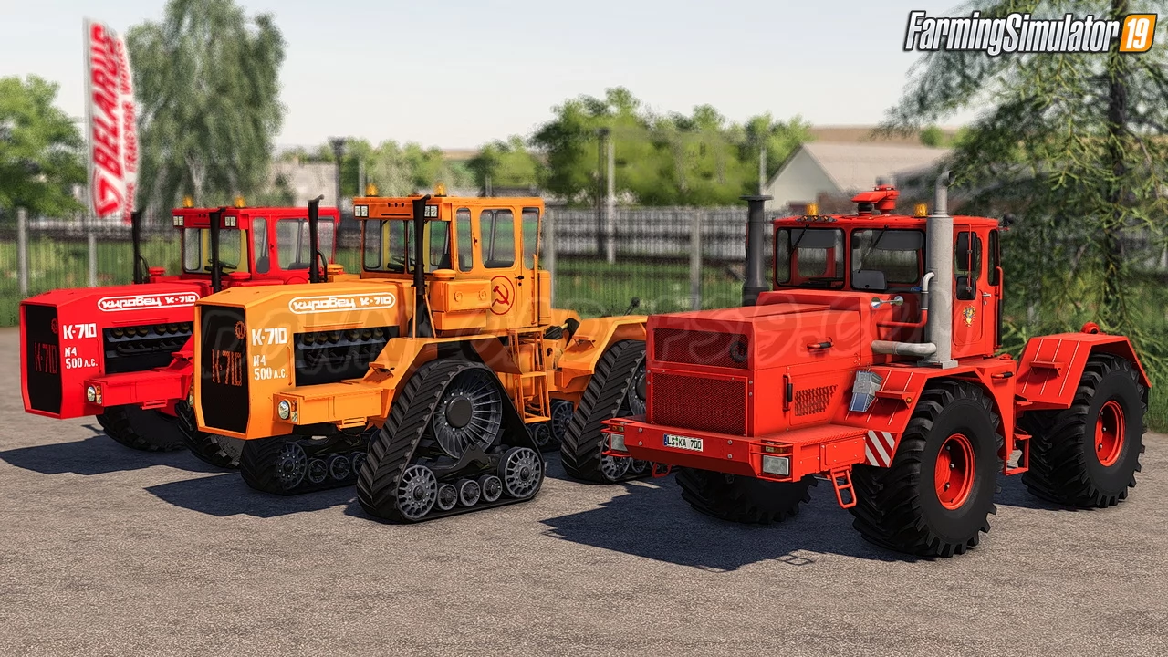 Kirovec Pack Tractors v3.0 by Vyciokazz for FS19