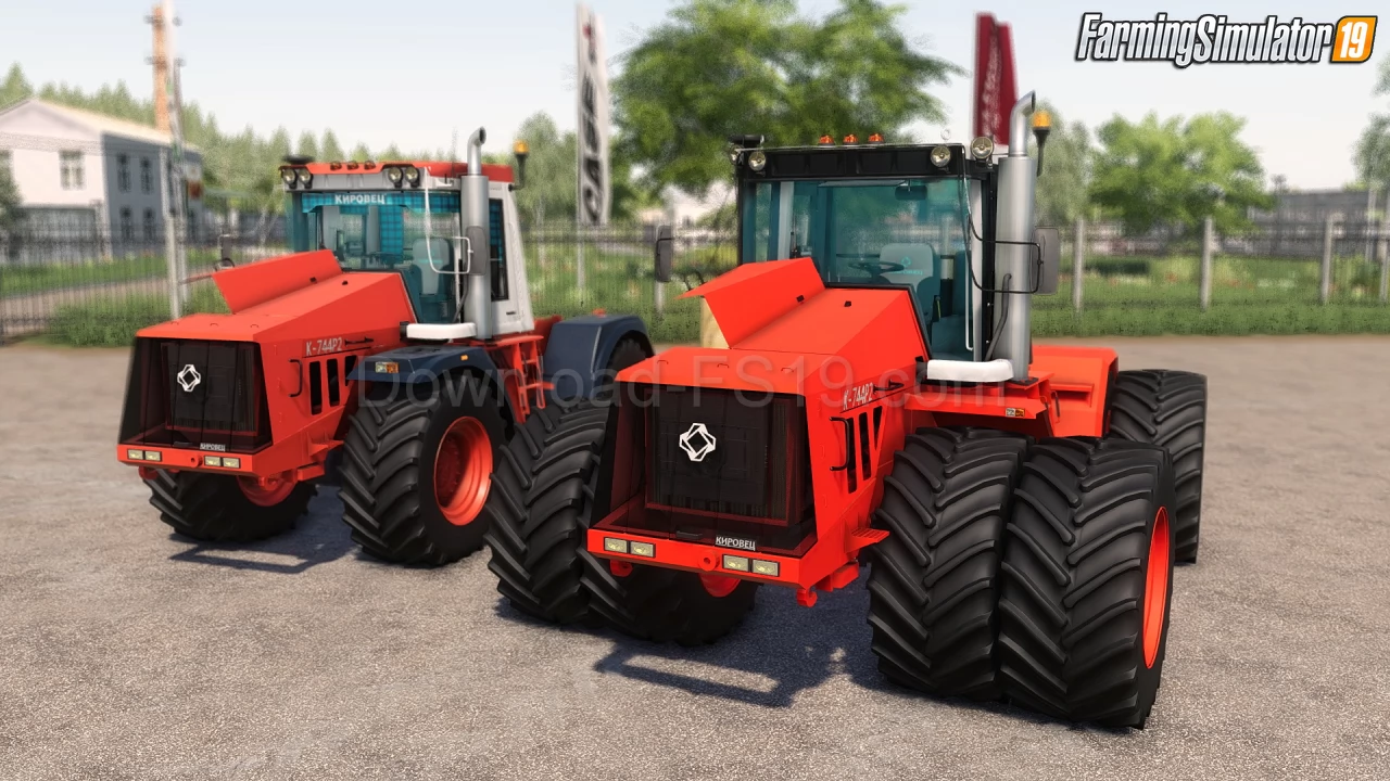 Kirovec K-744R2 Tractor v1.1 for FS19