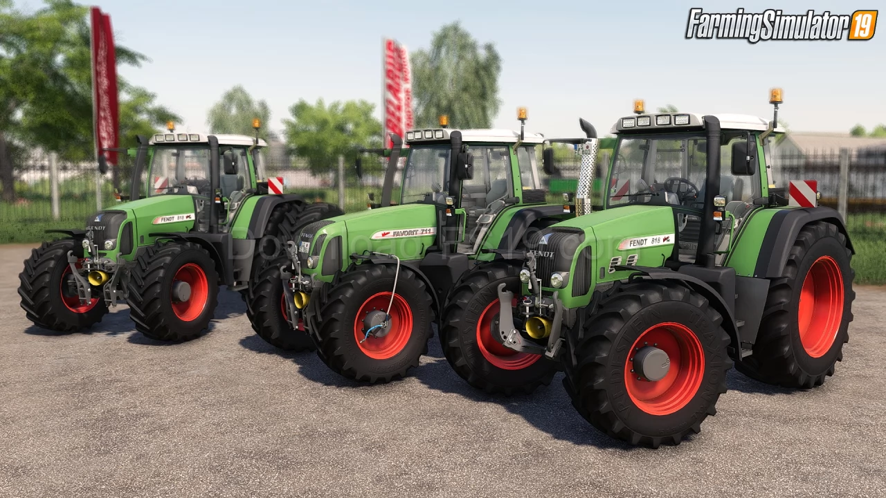 Fendt 700 / 800 TMS + Com 2 v4.2 for FS19