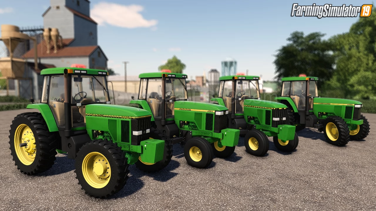 John Deere 7000-7010 Series Tractor v1.0 for FS19