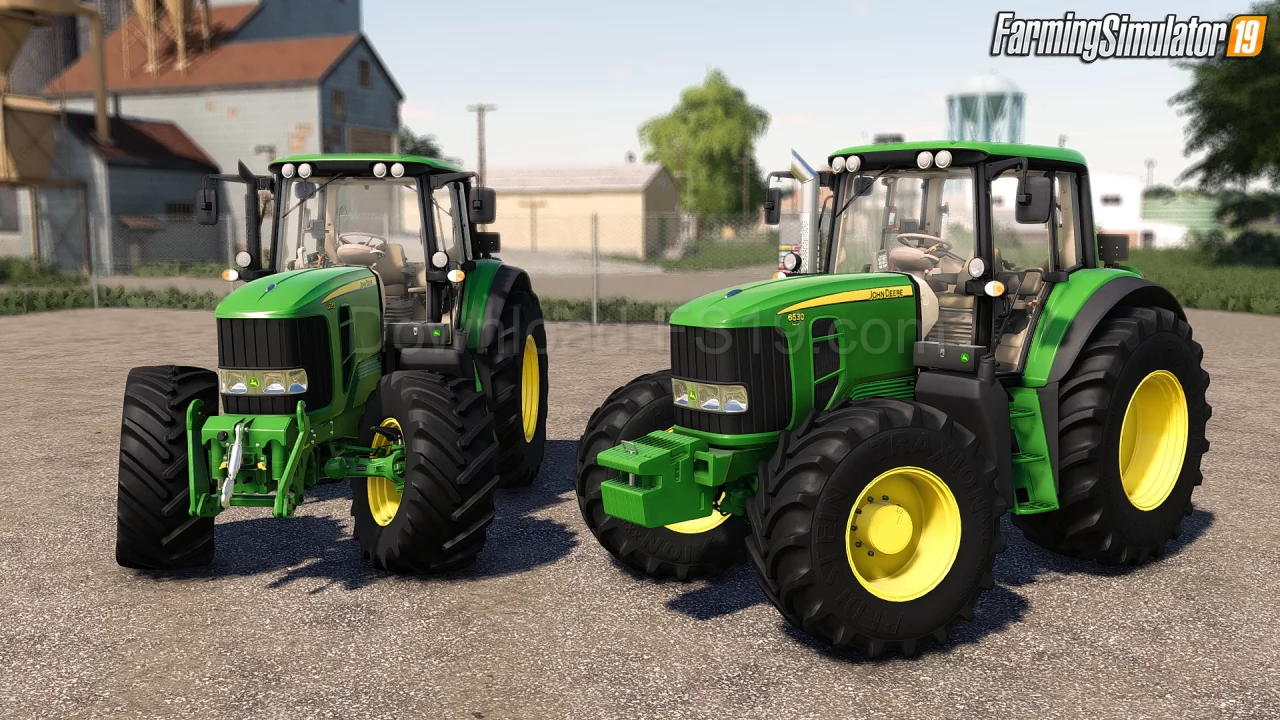 John Deere 6030 Premium 6CYL Tractor v2.0 for FS19