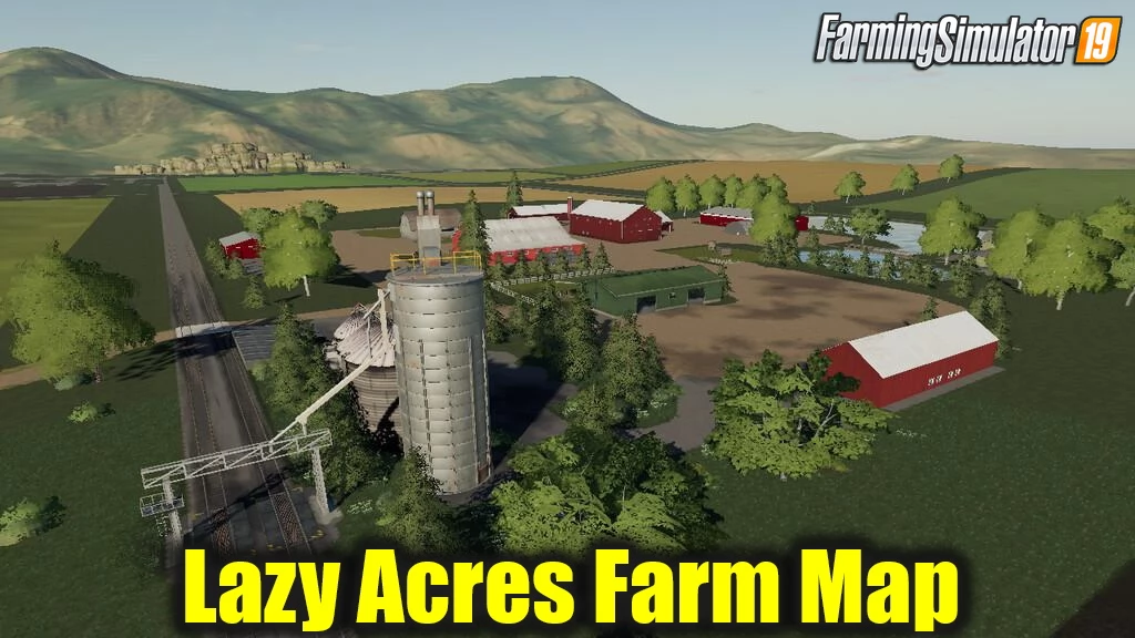 Lazy Acres Farm Map v1.0 for FS19