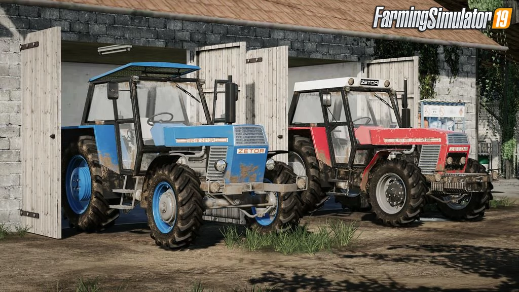 Zetor 12045-16145 Pack Tractors v2.2 for FS19