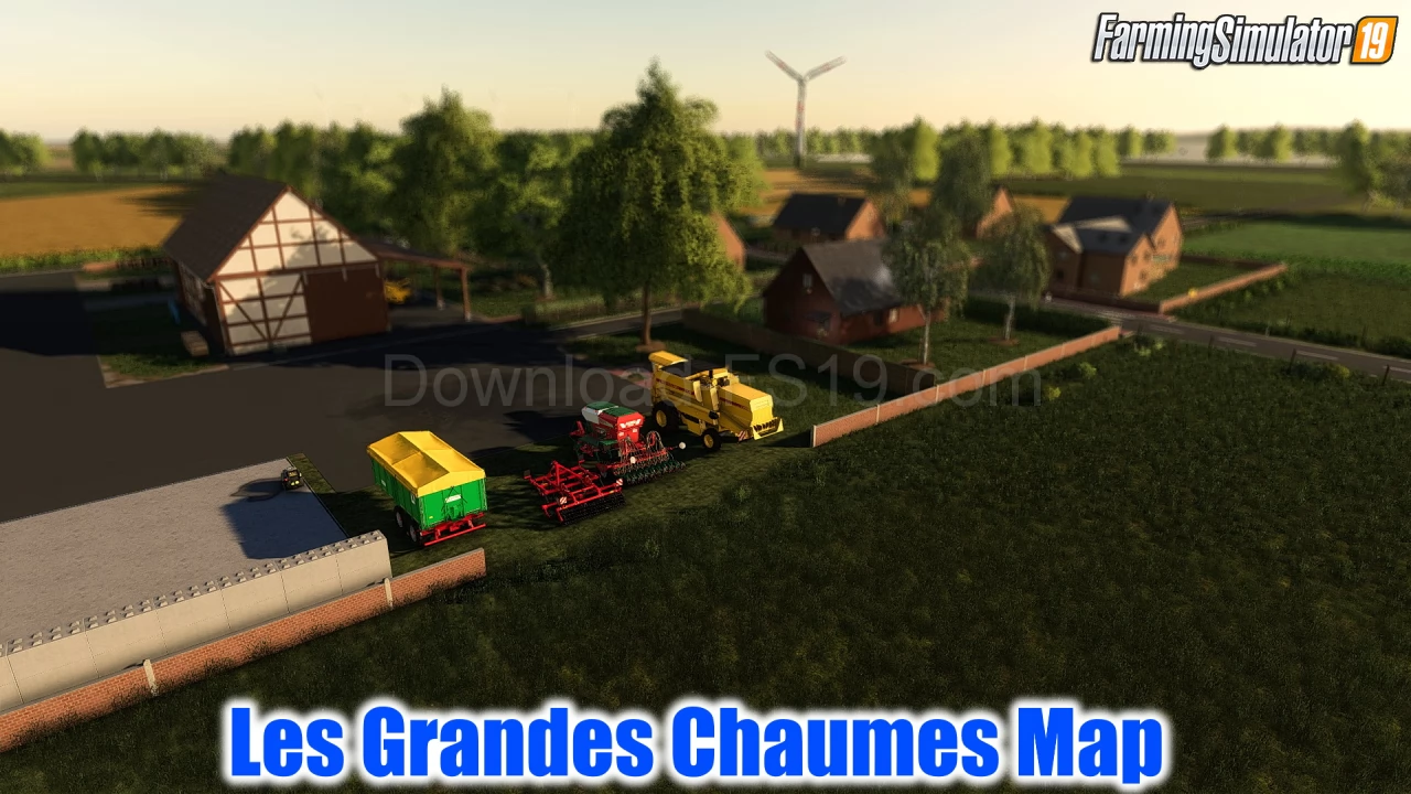 Les Grandes Chaumes Map v1.0 for FS19