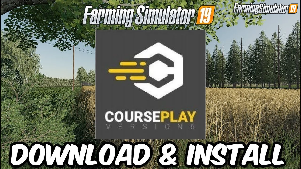 CoursePlay Mod v6.5 for FS19