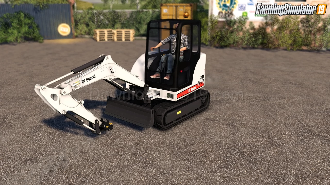 Bobcat 331 Mini Excavator v1.0 for FS19