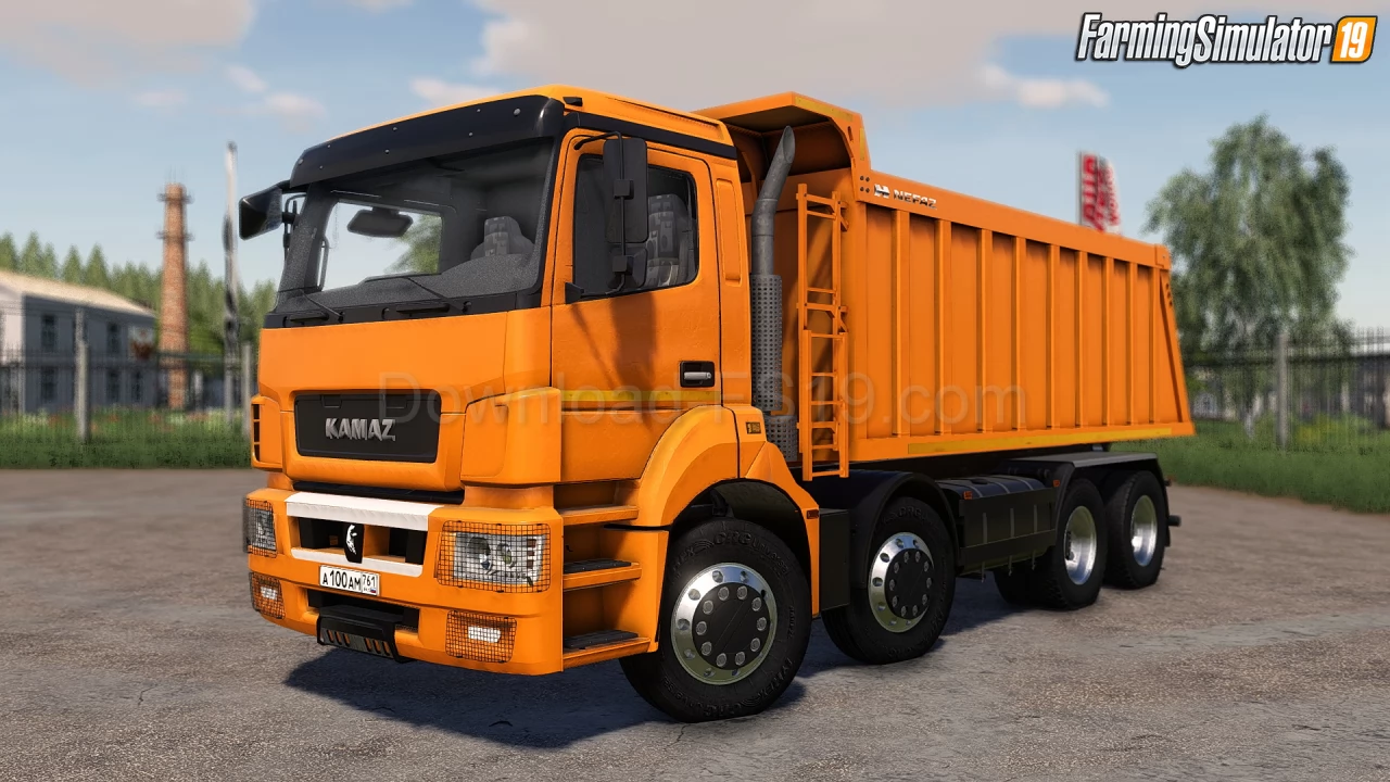 KamAZ 65801 Dump Truck v1.0 for FS19