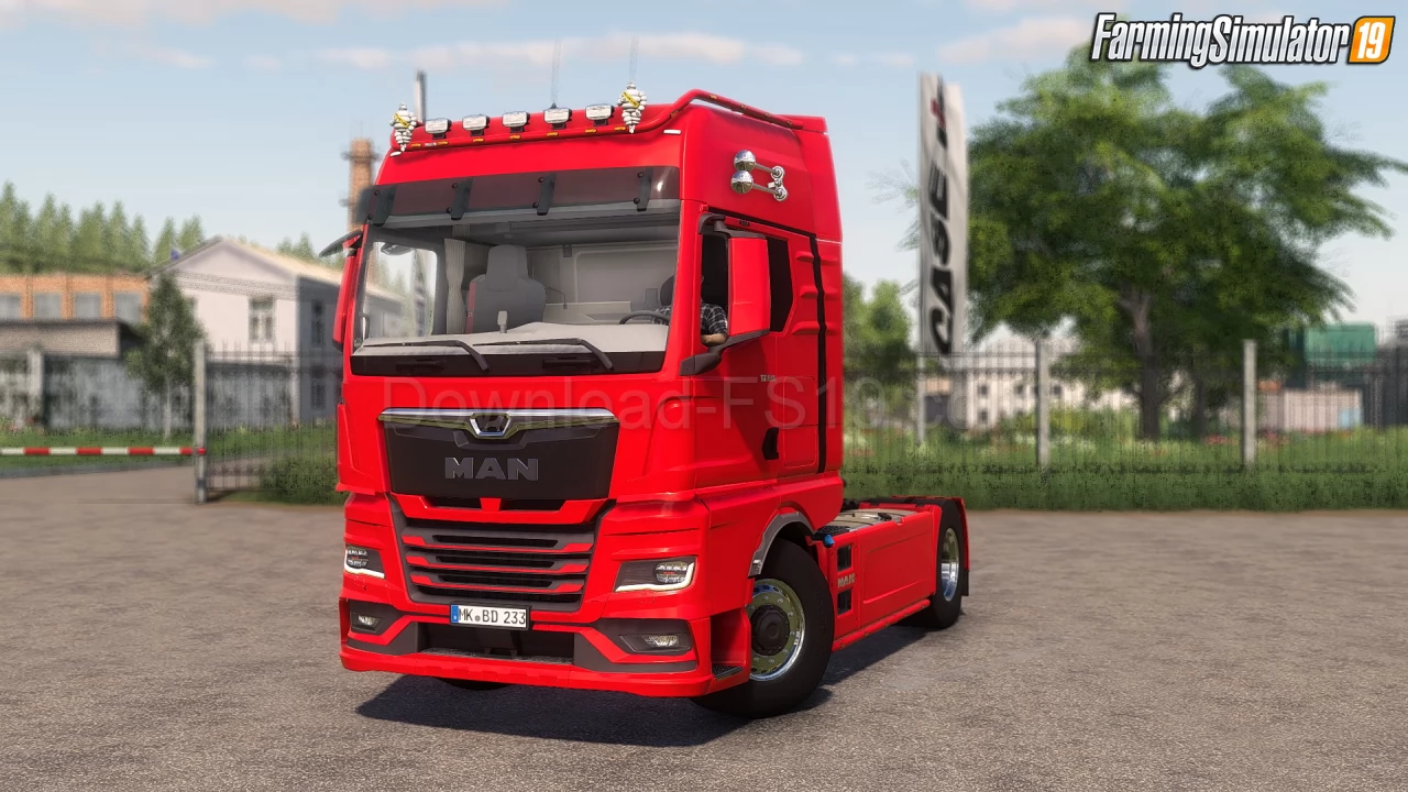 MAN TGX 2020 Truck v1.2 for FS19