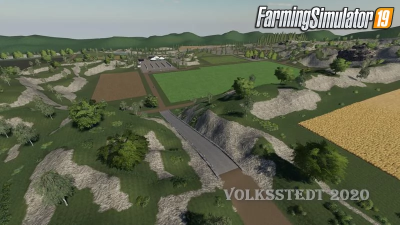 Volksstedt Map 2020 v2.0 for FS19