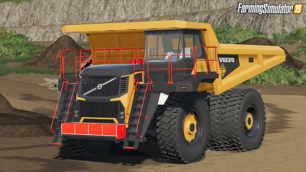 Volvo R100E Mining Truck for FS19