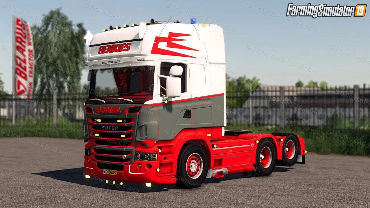 Scania R620 Topline 6x2 Boogie Truck v1.0 for FS19