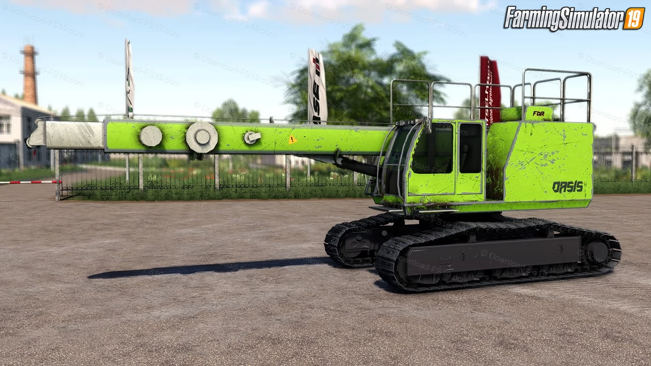 Oasis Yarder v1.0 by FDR Logging for FS19
