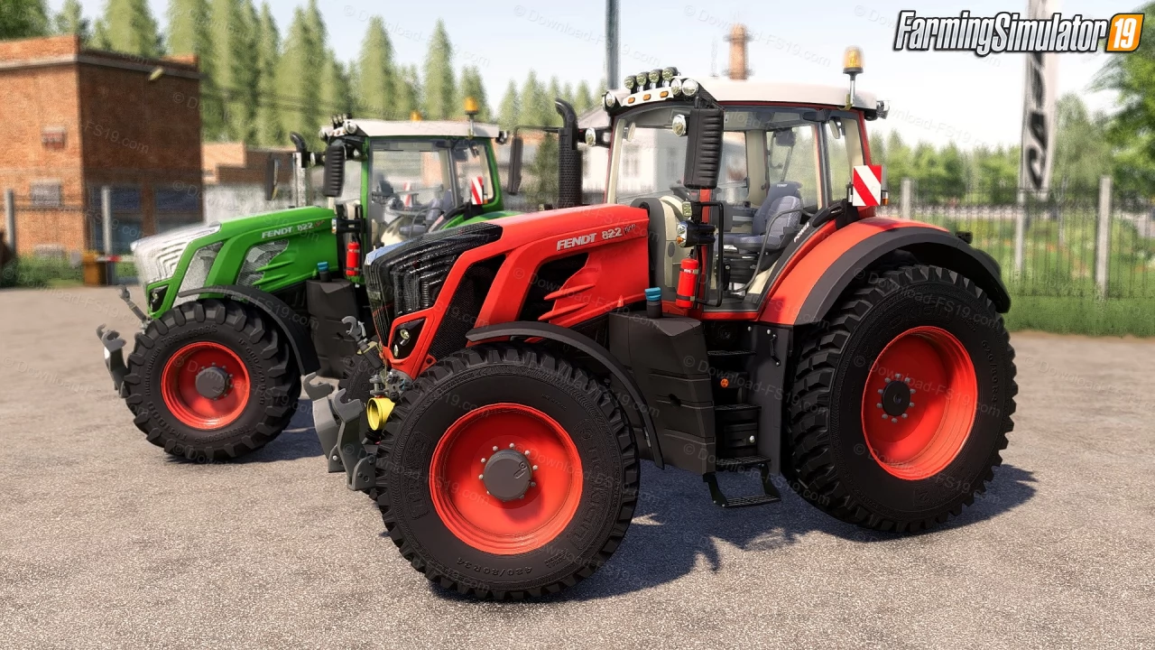 Fendt 800 S4 Tractor v1.3.1 by STv-Modding for FS19
