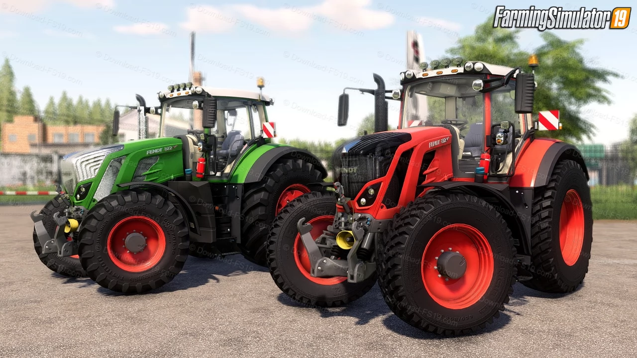 Fendt 800 S4 Tractor v1.3.1 by STv-Modding for FS19