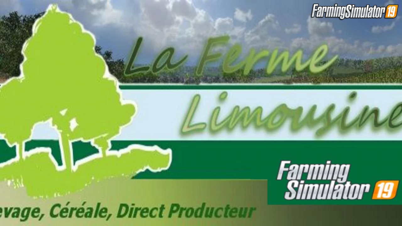 La Ferme Limousine Map v1.0 for FS19