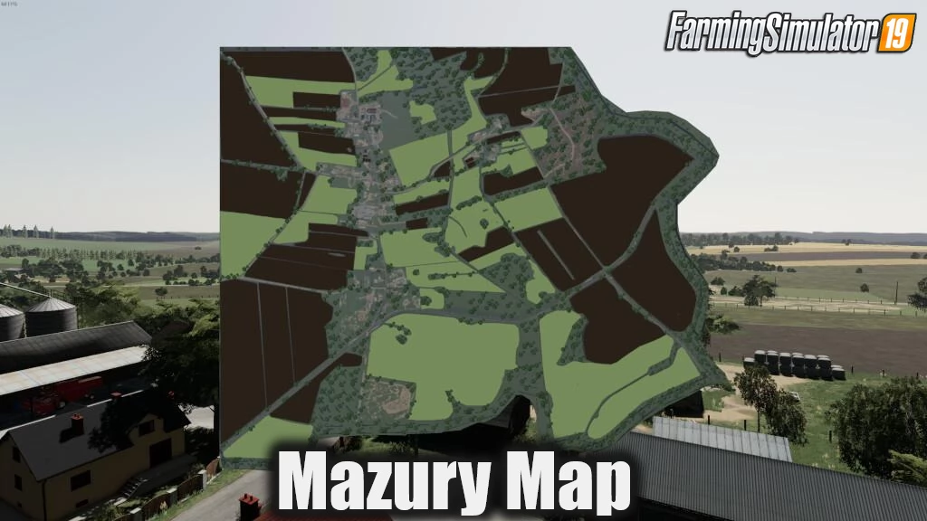 Mazury Map v1.0 by Tomix for FS19