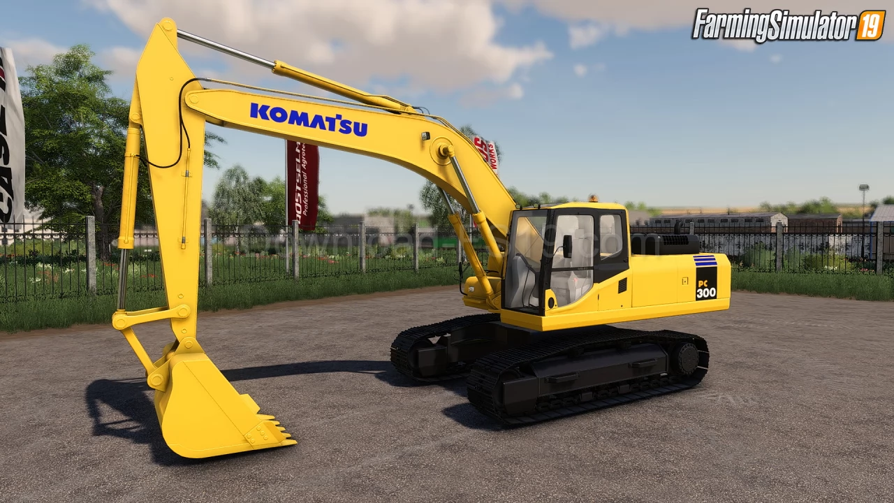 Komatsu PC300 Excavator v1.0 for FS19