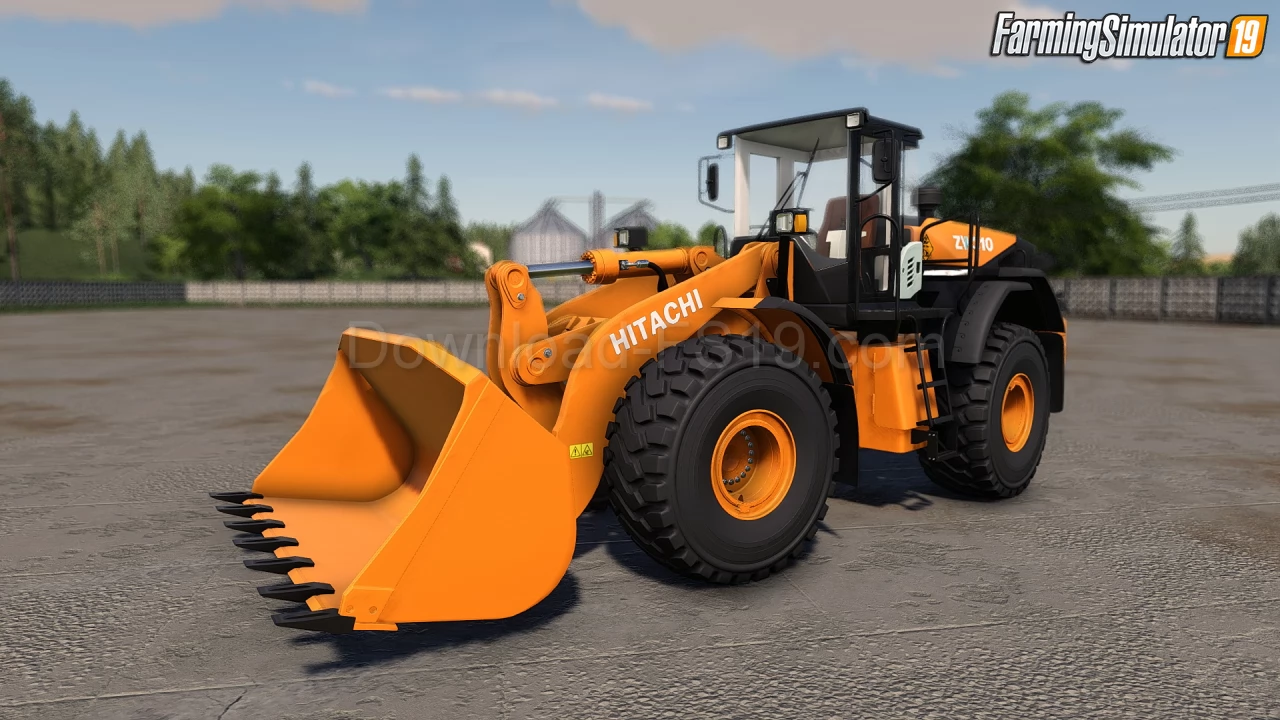 Hitachi ZW-310 Wheel Loader v1.0 for FS19