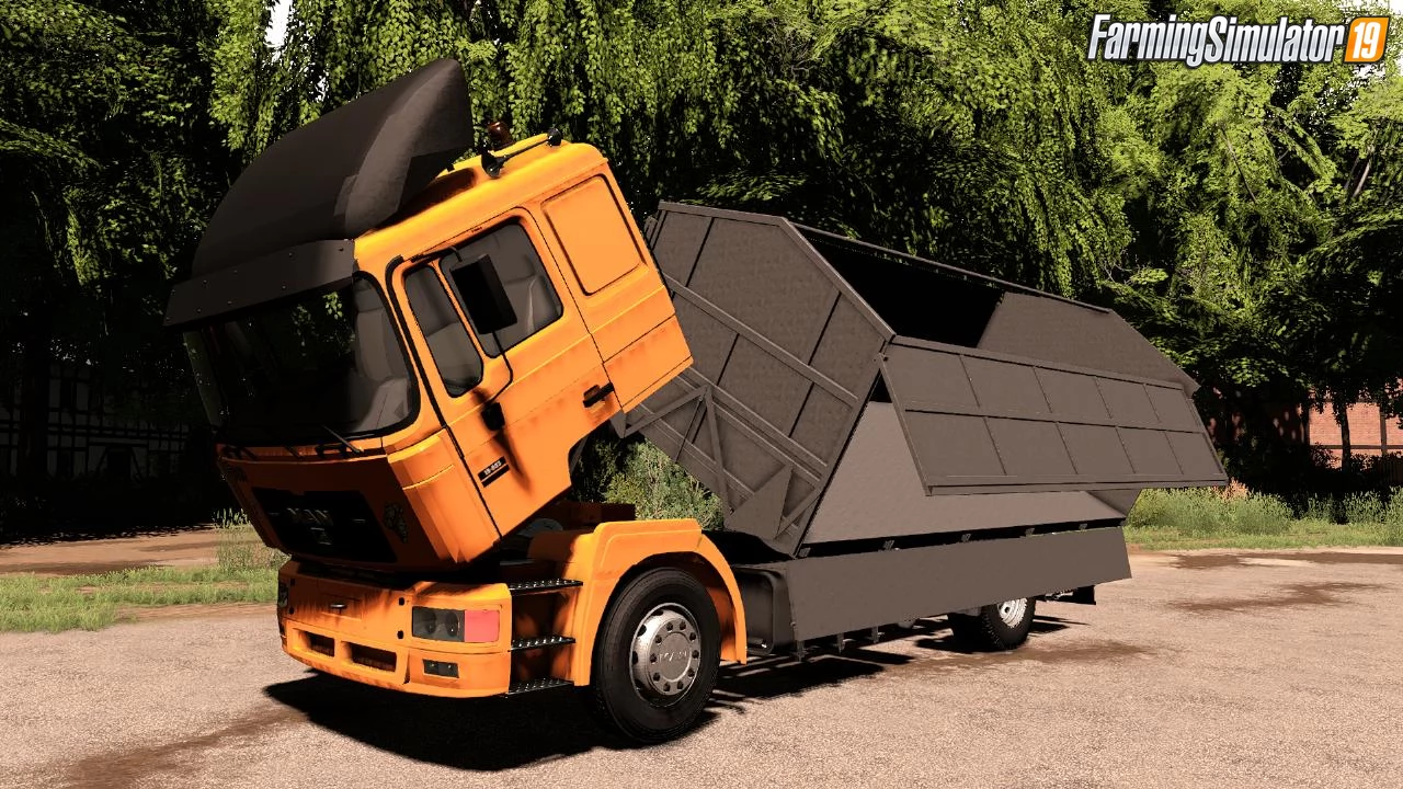 Man F2000 Grain Truck v2.0 for FS19
