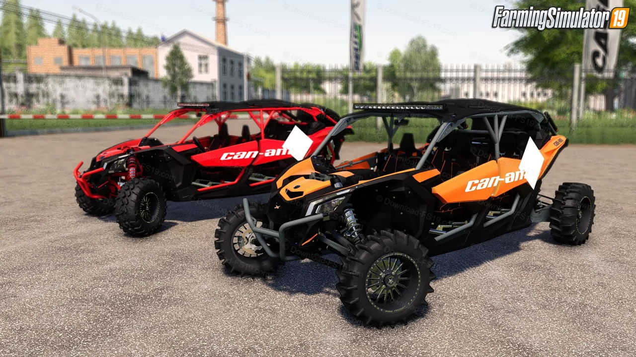 4 Door 2018 Canam Maveric v1.0 for FS19