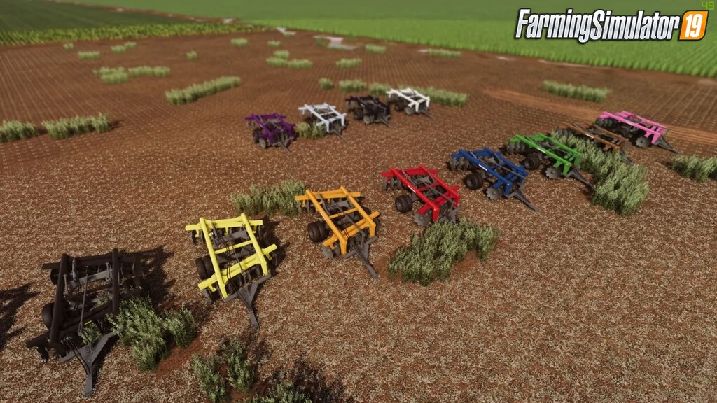 Lizard GTCR Disc Harrow v1.0 for FS19