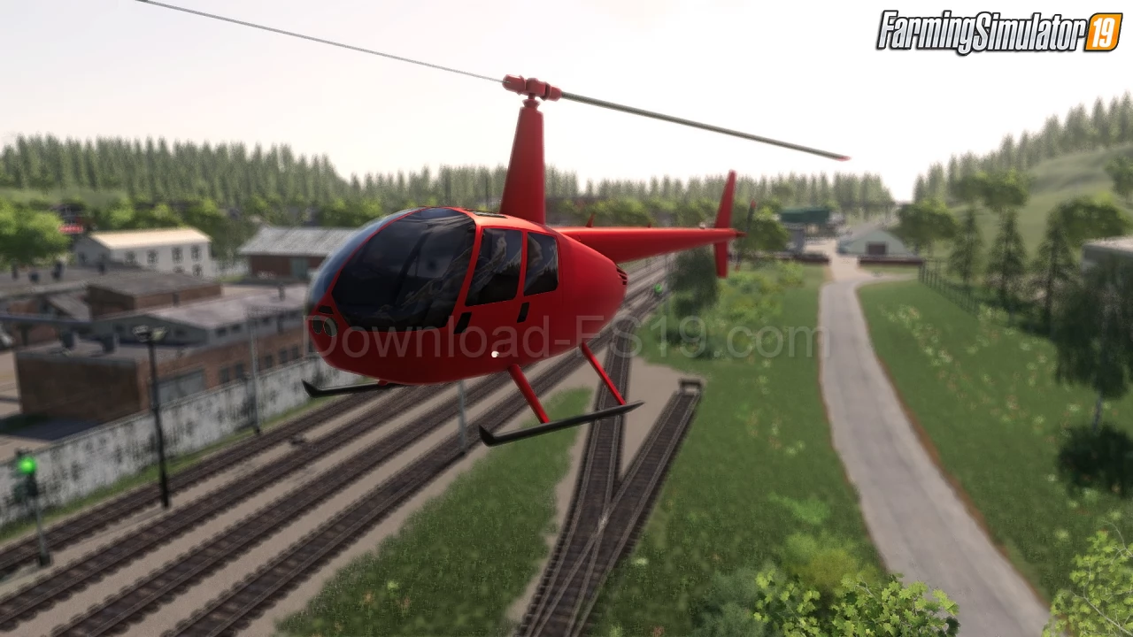 Robinson R44 Helicopter v1.0 for FS19