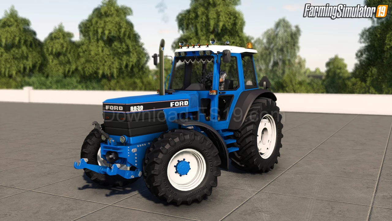 Ford 8830 Tractor v1.0 Edit by NLfarmer for FS19