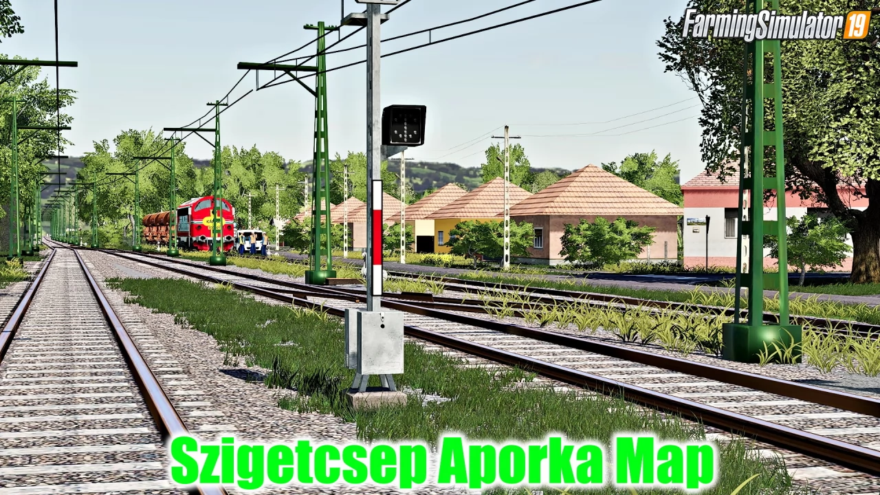 Szigetcsep Aporka Map v0.97 for FS19
