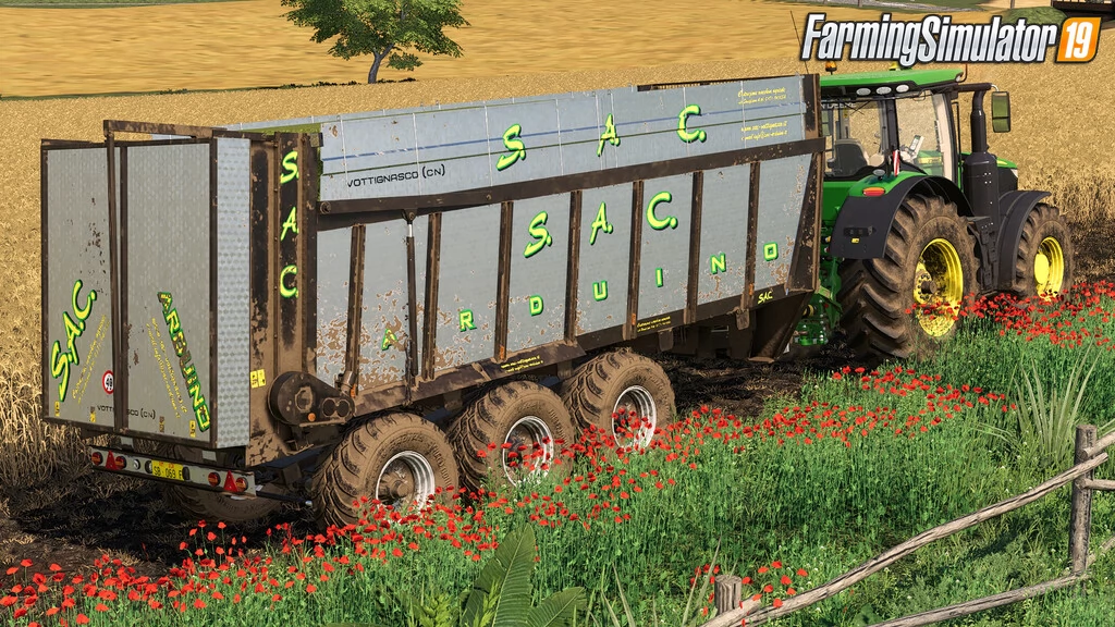 Sac S780H Trailer v1.0 for FS19