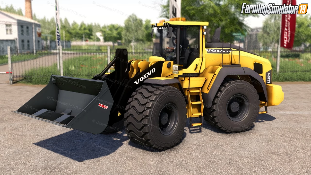 Volvo L220H Wheel Loader v4.0.1 Edit by Remy for FS19