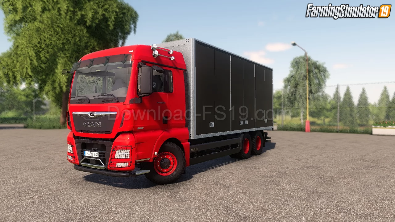MAN TGX 26.640 Koffer Truck v1.1 for FS19