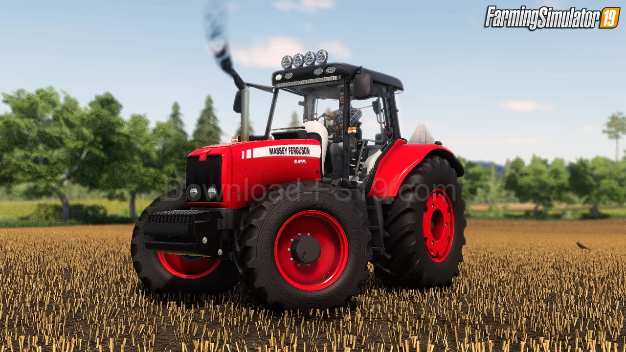 Massey Ferguson 6400 Series Tractor V10 For Fs19 By Jones