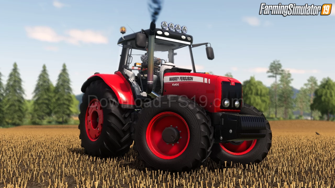 Massey Ferguson 6400 Series Tractor v1.0 for FS19
