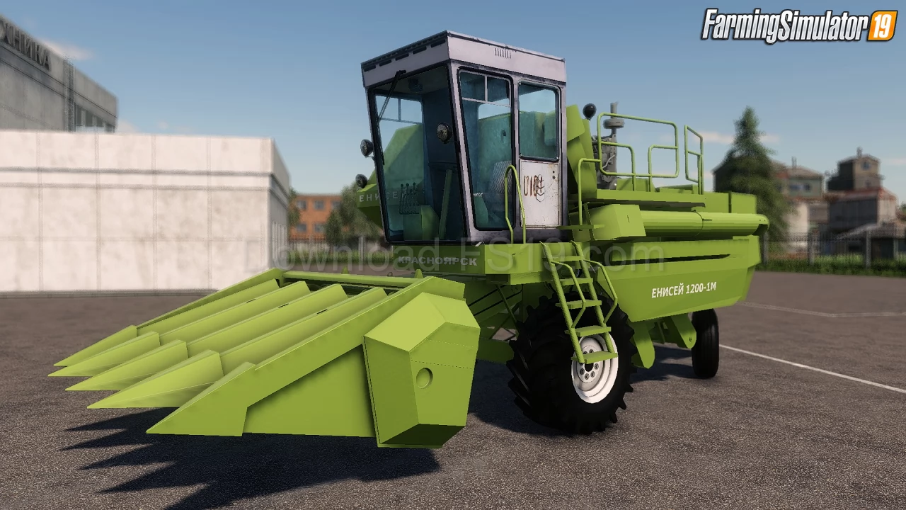 Enisei 1200m Harvester v1.6 for FS19